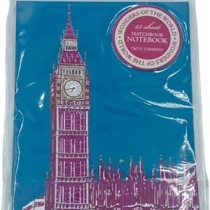 New Two’s Company Wonders of the World London UK Big Ben Notebook